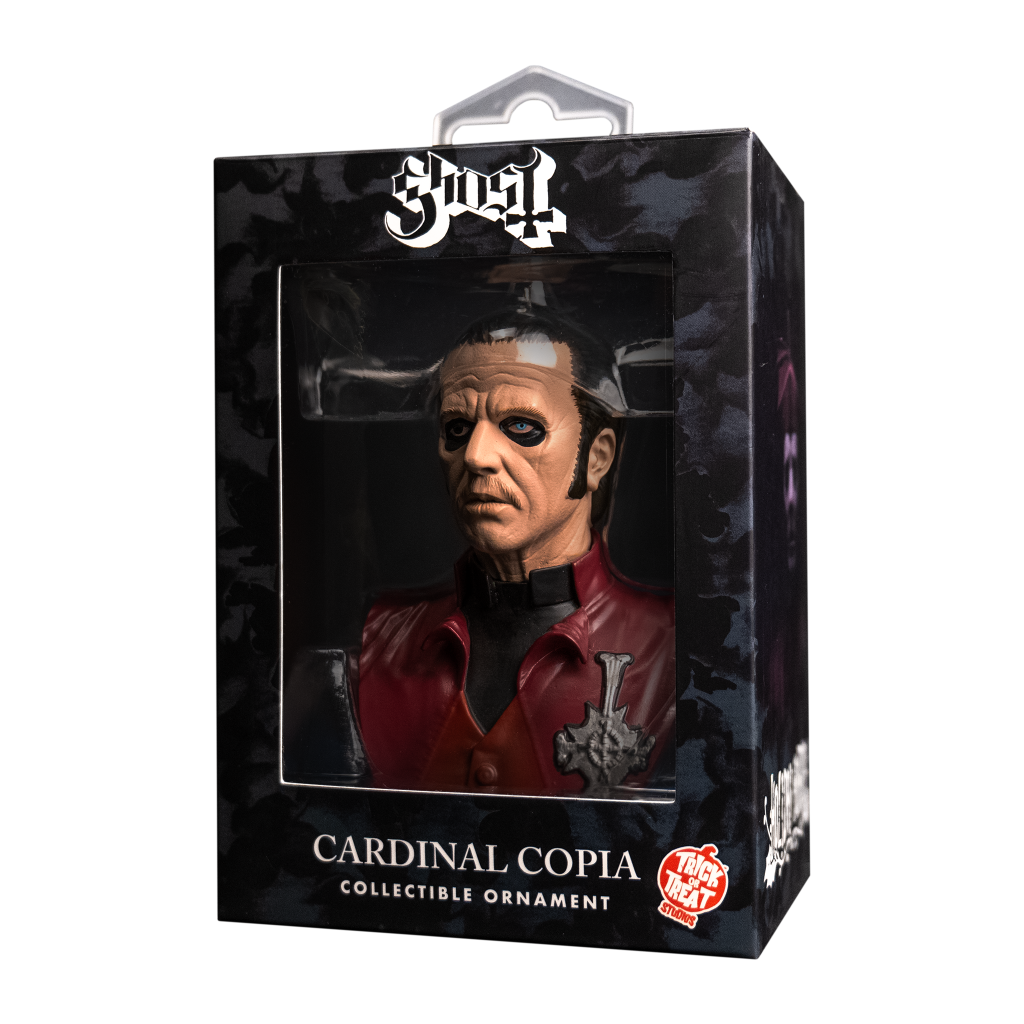 Holiday Horrors - Ghost Cardinal Copia Ornament