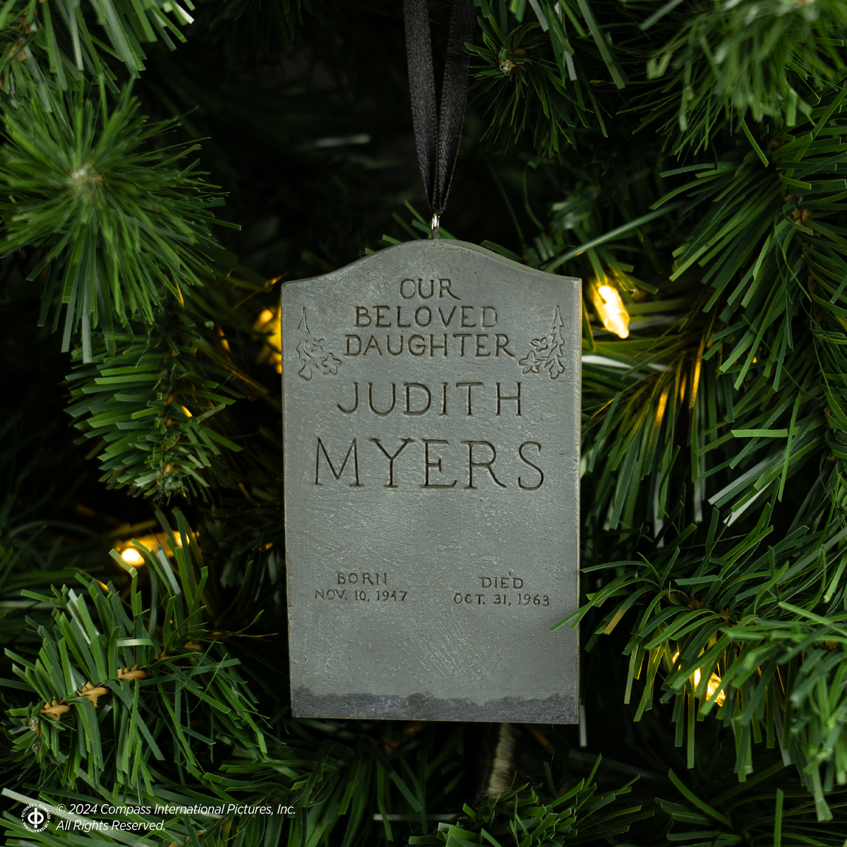 Holiday Horrors - Halloween (1978) - Judith Myers Tombstone Ornament